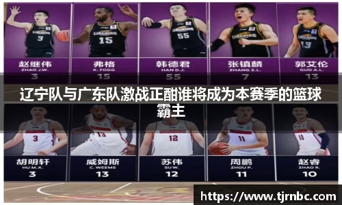 辽宁队与广东队激战正酣谁将成为本赛季的篮球霸主